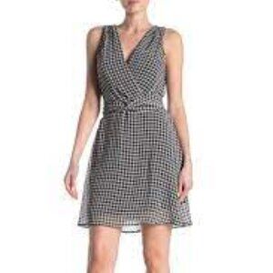 Bailey 44 Danish Gingham Chiffon Dress XS